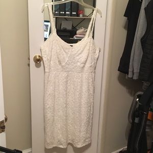 Torrid White Lacy Dress, NWT, Size 4